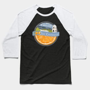 100 Years Ojai Valley Centennial Logo Baseball T-Shirt